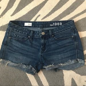 Cutoff Jean Shorts
